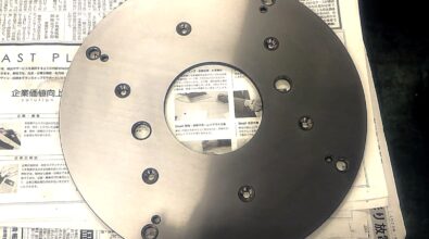 プレート　超硬溶射（WC系）と平面研磨 その2